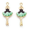 Printed Alloy Pendants ENAM-ZX002-32D-2