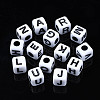 Opaque Acrylic Beads SACR-S273-35F-01-2