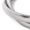 304 Stainless Steel Stretch Bracelets BJEW-A031-01I-P-2