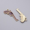 Cowboy Theme Alloy Enamel Pendants ENAM-CJC0012-050B-2