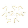 Brass Earring Hooks X-KK-F824-012G-1