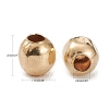 Yellow Gold Filled Beads KK-L183-035D-6