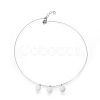 (Jewelry Parties Factory Sale)304 Stainless Steel Stud Earrings & Pendant Necklaces Jewelry Sets SJEW-L135-02B-03-2