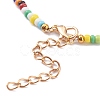 Mixed Styles Round Glass Seed Beaded Necklaces NJEW-JN03362-4