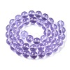 Transparent Glass Beads Strands GLAA-T032-T10mm-01-3