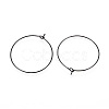 316L Surgical Stainless Steel Hoop Earring Findings X-STAS-D164-01B-2