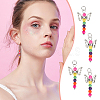 50Pcs Dyed Synthetic Turquoise Beads Pendants FIND-UN0001-90-6