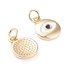 Brass Enamel Charms LS-KK-F814-19G-2