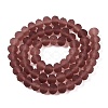Transparent Glass Beads Strands EGLA-A044-T8mm-MD13-3