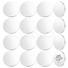 16Pcs 201 Stainless Steel Cabochons FIND-NB0005-30-7