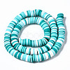 Handmade Polymer Clay Beads Strands X-CLAY-R089-8mm-085-3