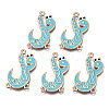 Alloy Enamel Chandelier Component Links PALLOY-Q441-041-RS-1