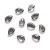 Teardrop Transparent Glass Cabochons MRMJ-T009-148B-1