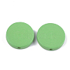 Painted Natural Poplar Wood Beads WOOD-S045-063B-05-2