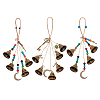 Iron Bell Pendant Decorations HJEW-AB00156-1