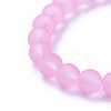 Baking Paint Transparent Glass Bead Strands GLAA-S031-10mm-20-2
