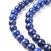Natural Lapis Lazuli Beads Strands X-G-G099-6mm-7-2