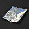 Rectangle Zip Top Plastic Glitter Holographic Bags OPP-I002-01B-3