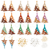 DIY Wood Dangle Earring Making Kits DIY-OC0006-37-1