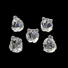 Transparent Glass Beads GLAA-D025-06M-2