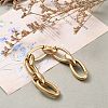 Handmade Opaque Spray Painted Acrylic Cable Chains AJEW-JB00798-01-3