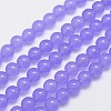 Natural & Dyed Malaysia Jade Bead Strands G-A146-8mm-A19-1