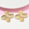 201 Stainless Steel Stud Earrings EJEW-D354-08G-06-1