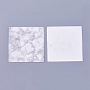 Cardboard Jewelry Display Cards X-CDIS-WH0010-02-1