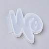 Letter DIY Silicone Molds DIY-I034-08W-2