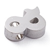 Non-Tarnish 304 Stainless Steel Charms STAS-O139-04P-2