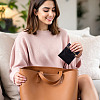 2Pcs 2 Styles Rectangle Square PU Leather Jewelry Gift Zipper Bags ABAG-TADJ0001-01A-7