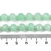 Natural Dyed White Jade Beads Strands G-H057-A22-11-5