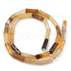 Natural Agate Gemstone Bead Strands G-T132-011-2