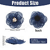 12Pcs 6 Colors Polyester Ornament Accessories DIY-CA0008-08B-2