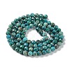 Natural Chrysocolla Beads Strands G-P514-A03-03-3
