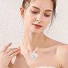40Pcs 2 Colors Brass Pendants KK-CA0003-82-6