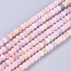 Natural Morganite Beads Strands G-R475-009-1
