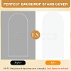 3Pcs 3 Styles Polyester Wedding Arch Cover Cloth FEPA-CN0001-01A-6