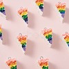 Opaque Resin Pendants RESI-CJ0002-39-9