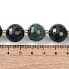 Natural Moss Agate Beads Strands G-C249-A25-16MM-3