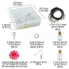 DIY Wish Bottle Earring Necklace Making Kit DIY-FS0005-52-4