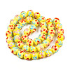 Handmade Lampwork Beads Strands LAMP-T007-03I-2
