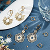 20Pcs 304 Stainless Steel Ring Stud Earring Findings STAS-BBC0001-76G-4