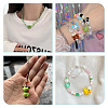 24Pcs 12 Style Handmade Bumpy Lampwork Beads Strands LAMP-KS0001-03-8