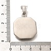 304 Stainless Steel Pendants STAS-Z110-20AS-3