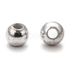 Plating Plastic Acrylic Round Beads PACR-L003-4mm-S-5