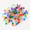 Mixed Crackle Glass Beads X-CCG-Q001-4mm-M-3