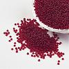 FGB 12/0 Grade A Transparent Colours Round Glass Seed Beads X-SEED-A022-F12-8-1