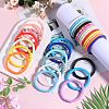 30Pcs 15 Colors Polymer Clay Heishi Surfer Stretch Bracelets Set BJEW-SW00134-5