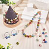 1 Strand Handmade Glod Sand Lampwork Beads Strands LAMP-TA0002-09H-7